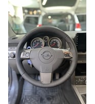Opel Astra H Araca Özel Direksiyon Kılıfı Siyah Dikişli ( ORJİNAL Derisi SÖKÜLÜP YAPILACAKTIR )