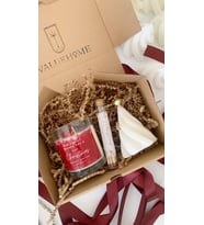 Value Home Yılbaşı Vegan Losyon Mum & Çam Ağacı Mum & Kibrit Set El Yapımı Hediyelik