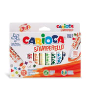 Carioca Stamperello Mühürlü Keçeli Boya Kalemi 12'li 