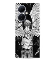 Vivo V29 Lite Kılıf Resimli Desenli Silikon Platinium Series Angel 1883