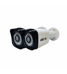 2 ADET 1000 TVL 6 ATOM LED ANALOG GÜVENLİK KAMERASI