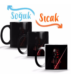 Star Wars Coffee Sihirli Kupa Bardak Porselen