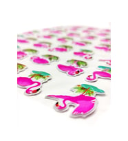 Sticker Kabartmalı A4 boyutunda Stiker Defter, planlayıcı etiket - (Lim230) - Flamingo