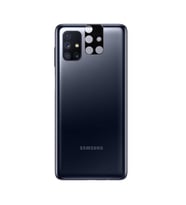 Samsung Galaxy M51 Kamera Lens Koruyucu HD 3D Tempered Glass Cam (Siyah)