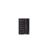 SWITCH PANEL 6 LI ÇİFT led / ELEKTRİK KUMANDA PANELİ