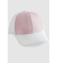 Pembe Beyaz Renkli Kasketli Şapka