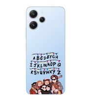 Xiaomi REDMI 12 Uyumlu Stranger Things Desenli Şeffaf Telefon Kılıfı