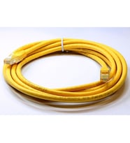 ODS 3m CAT6 Utp LSZH Saf Bakır Sarı Patch Kablo