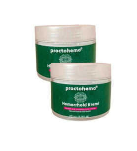 Proctohemo Etkili Rahatlatıcı  Masaj Bakım Kremi 100 ml 2 Adet