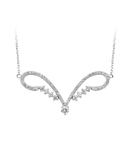 Sirius Pırlanta Taşlı Modern Taç Kolye 0725P0007