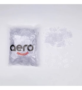 Aero Dilara Klips 34 mm Şeffaf (1.000 Adet)