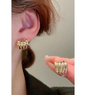 Kadın Özel Tasarım 1.5 cm Küpe