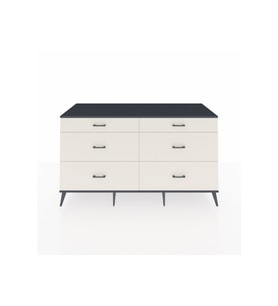 Kronos Konsol 6 Çekmeceli  176x59x99 Aytaşı-Antrasit/Aytaşı