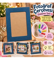 Kendin Yap Fotoğraf Çerçevesi Süsleme Seti