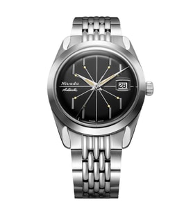 Nivada Grenchen Antartic Spider Black 32072A04 Kol Saati