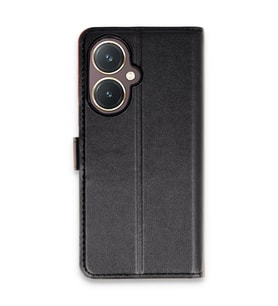 Vivo Y27 Kılıf Trend S Plus Kapaklı Kılıf - Siyah