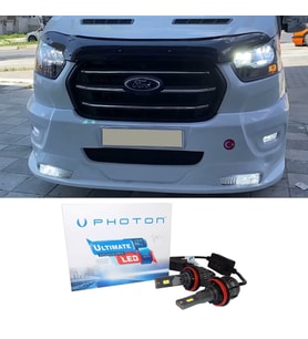 Ford Transit Led Xenon Kısa Far Ampulü H7 Ultimate 9500 Lumens Yeni Seri Beyaz 2013+