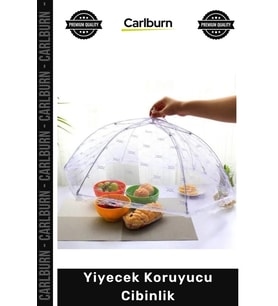 Açık Hava Kamp Piknik Yiyecekleri Sinek Haşere Toz Kalkanı Katlanır Yiyecek Koruyucu Cibinlik