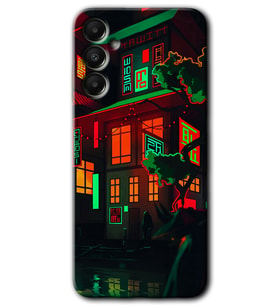 Galaxy A05s Kılıf HD Desen Baskılı Kılıf - China Street