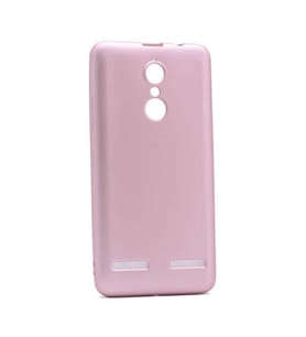 Lenovo K6 Note Uyumlu Kılıf Zore Premier Silikon Kapak (Rose Gold Altın)