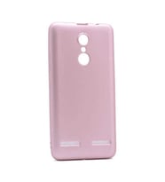Lenovo K6 Note Uyumlu Kılıf Zore Premier Silikon Kapak (Rose Gold Altın)