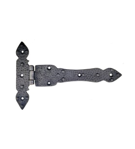 Antika Tarz Dekoratif Pirinç Kuyruklu Düğmeli Menteşe No3 - 155x240 mm, Oksit
