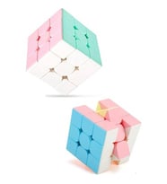 Pastel Renk Süper Kaliteli 3x3x3 Zeka Küpü