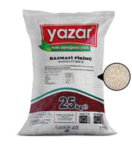 Yazar Basmati Pirinç 25 Kg