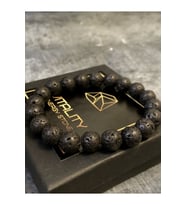 Unisex - Elegant Lav Doğal Taşı Padore Bileklik  Handmade