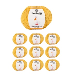10 Adet Amigurumi El Örgü İpi 50gr 317
