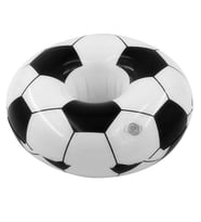 Futbol Topu Desenli Şişme Havuz Deniz Bardak Tutucu Float Bar