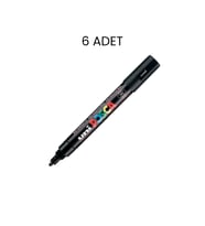 Posca PC-5M Su Bazlı Marker Kalem 6'lı Kutu