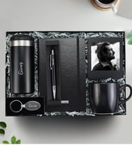 Termos & Defter & Kalem & Kupa & Çerçeve & Anahtarlık Hediye Seti