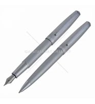 Steelpen Dolmakalem + Tükenmez Truva Desenli Krom 0165