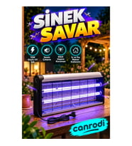 10W UV Işıklı Elektrikli Sinek Savar Sessiz Haşere Öldürücü Lamba