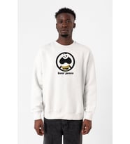 Kung Fu Panda Inner Peace Beyaz Erkek 2ip Sweatshirt