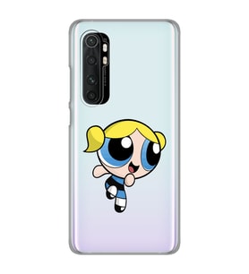 Xiaomi Mi Note 10 LITE Uyumlu Bubbles Tasarımlı Şeffaf Telefon Kılıfı