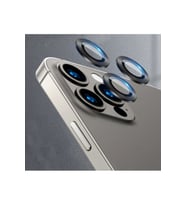Apple iPhone 13 Pro Max Uyumlu Zore CL-04 Kamera Lens Koruyucu (Siyah)