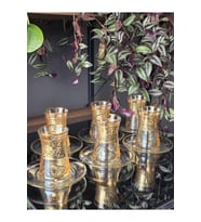 KONYAX ÇAY SETİ 12 PARÇALIK ALDA AMBER LÜSTERLİ