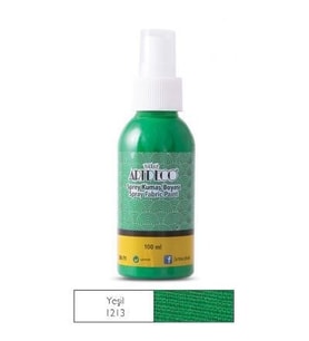 ARTDECO SPREY KUMAŞ BOYASI YEŞİL 1213 100 ML ÜCRETSİZ KARGO