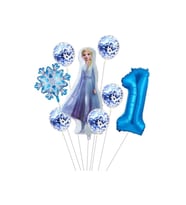 FROZEN ELSA FOLYO BALONLU YAŞ BALON SET