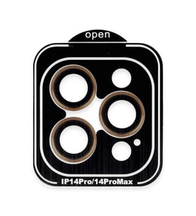 Joko Apple iPhone 15 Pro Max PVD Metal Kamera Lens - Turuncu