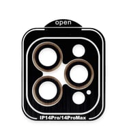 Joko Apple iPhone 15 Pro Max PVD Metal Kamera Lens - Turuncu