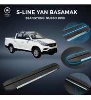 Ssangyong Musso S-Line Premium Krom Yan Basamak 2018 Sonrası