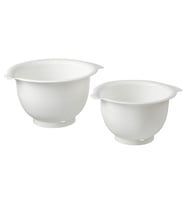 Karıştırma Kabı, Beyaz, 2,3 lt x 3,7 lt, 2 Parça