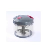 Vişne Gri 1000ml Pratik Doğrayıcı ve Çırpıcı Seti