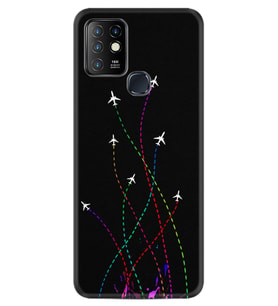 INFINIX Hot 8 9 10 11S Hot 10 Play 10T Kılıf Desemli Silikon Line Planet 1736
