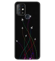 INFINIX Hot 8 9 10 11S Hot 10 Play 10T Kılıf Desemli Silikon Line Planet 1736