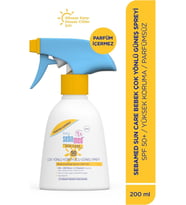 Sebamed Sun Care Bebek Güneş Losyonu Kremi Sprey 50+ Faktör 200ML PARFÜMSÜZ (Hassas Ciltler) Sprey