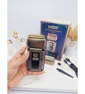 Vgr V-337 profesyonel Metal elektrikli Sakal Berber Yıkanabilir Elekleri  yedek Başlık